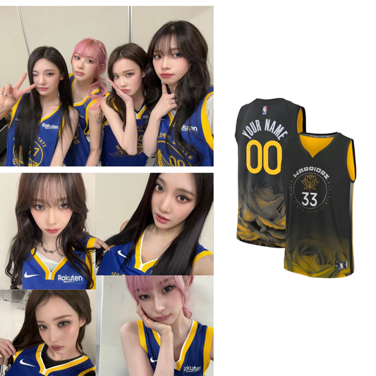 Aespa Basketball Jersey // Black