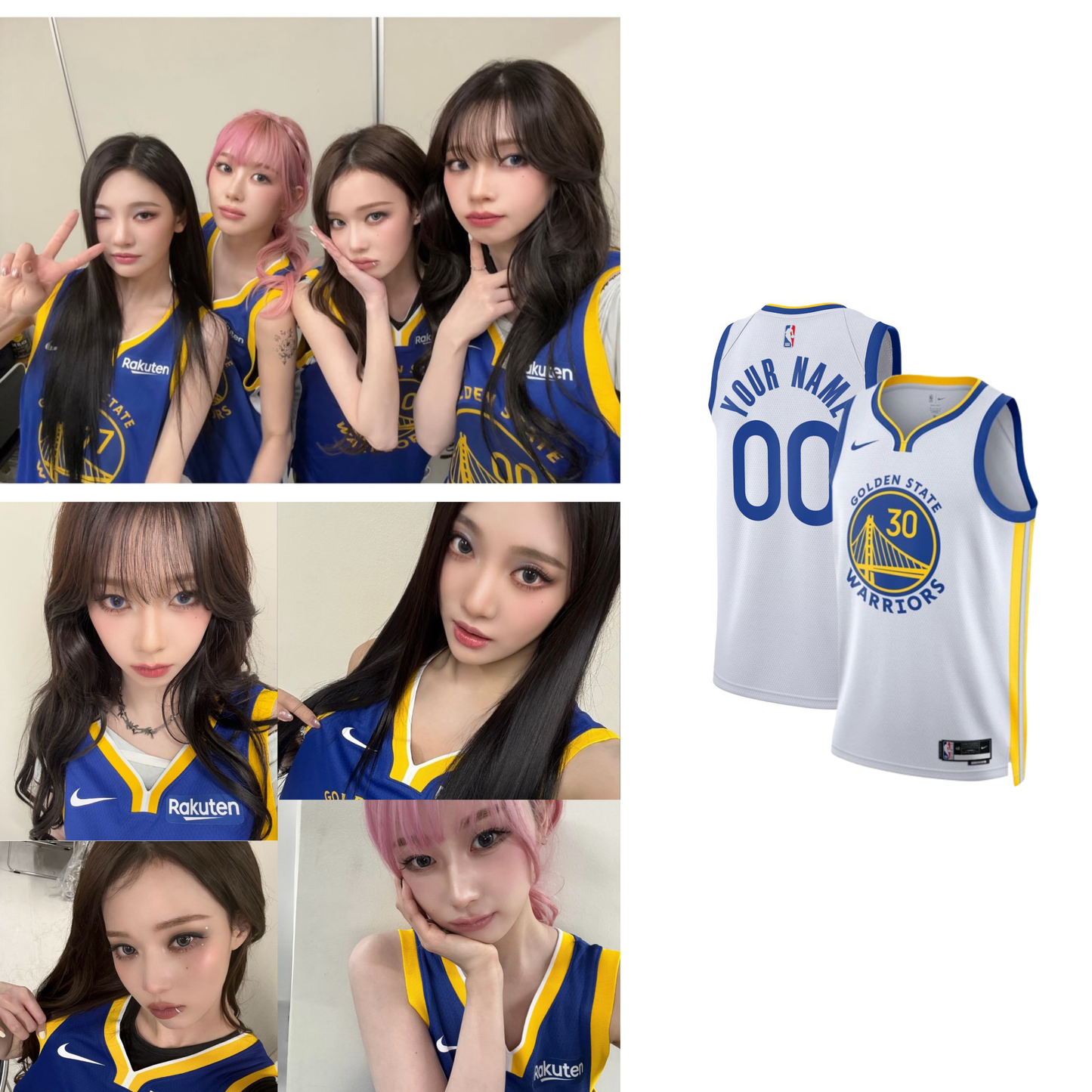 Aespa Basketball Jersey // White