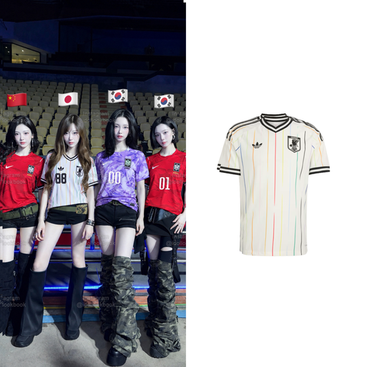 Aespa Japan Soccer Jersey // White