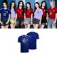 BABYMONSTER Japan Soccer Jersey // Blue