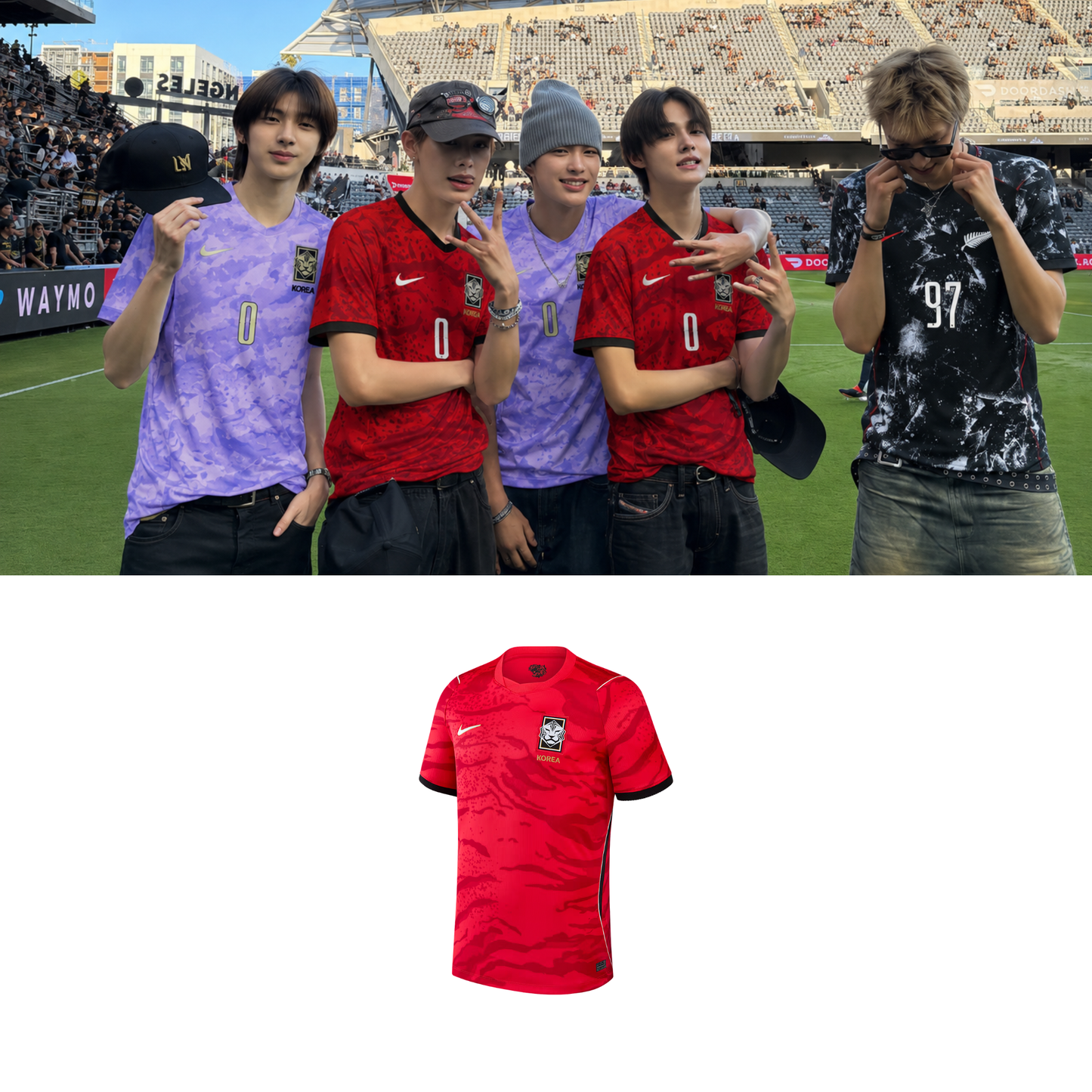 Cortis Korea Soccer Jersey // Red