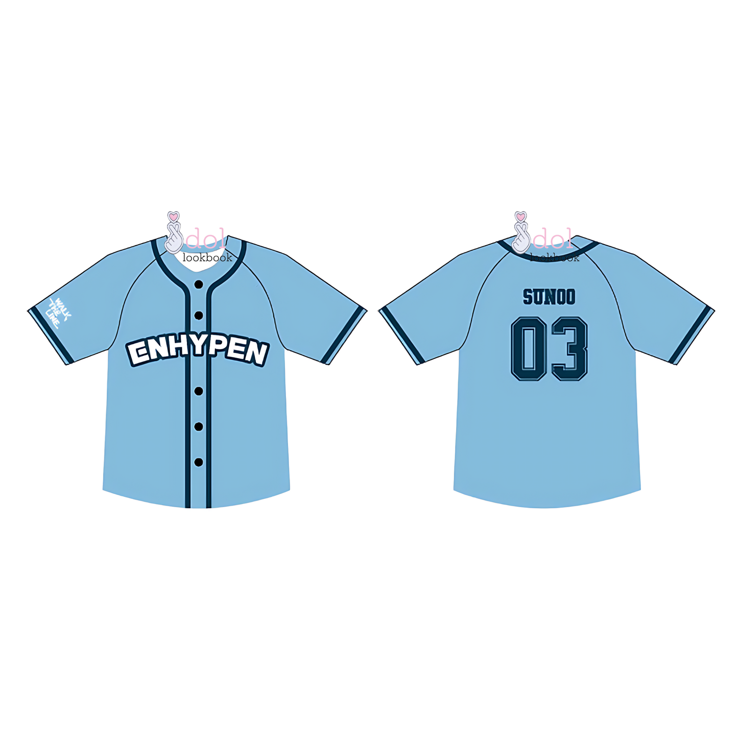 Enhypen Baseball Jersey