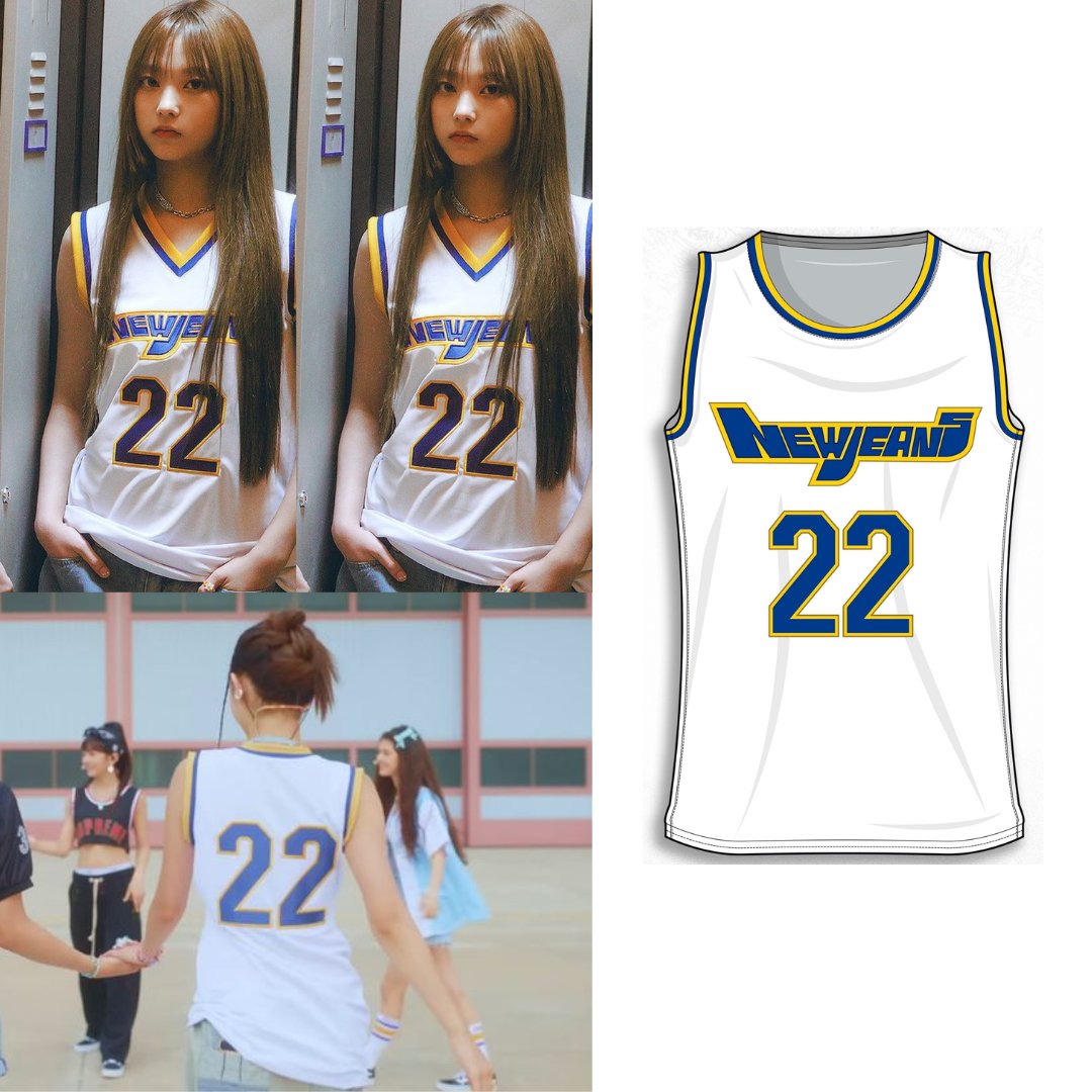 NewJeans Haerin Basketball Jersey