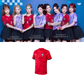 Hearts2Hearts Korea Soccer Jersey // Red