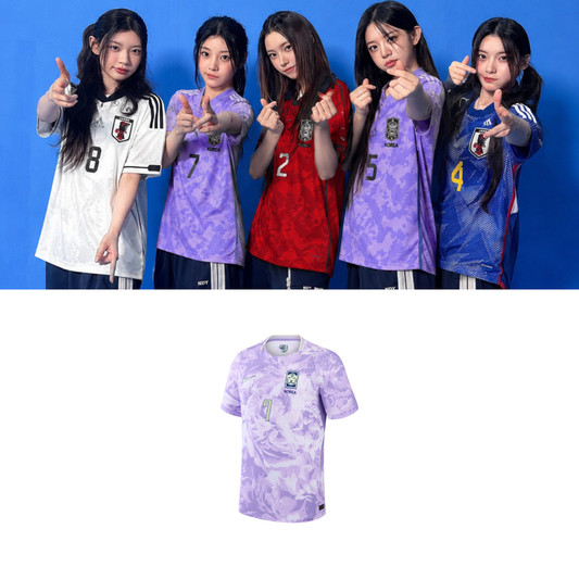 ILLIT Korea Soccer Jersey // Purple