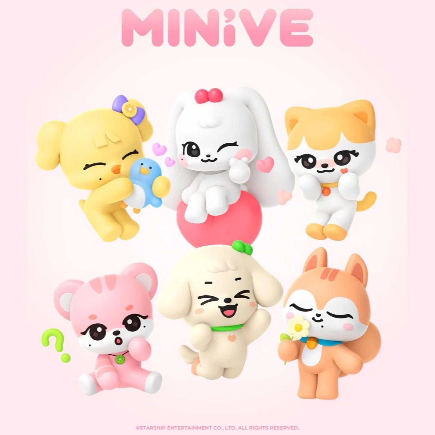 IVE MINIVE Character Plush Doll