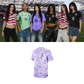KATSEYE Korea Soccer Jersey // Purple