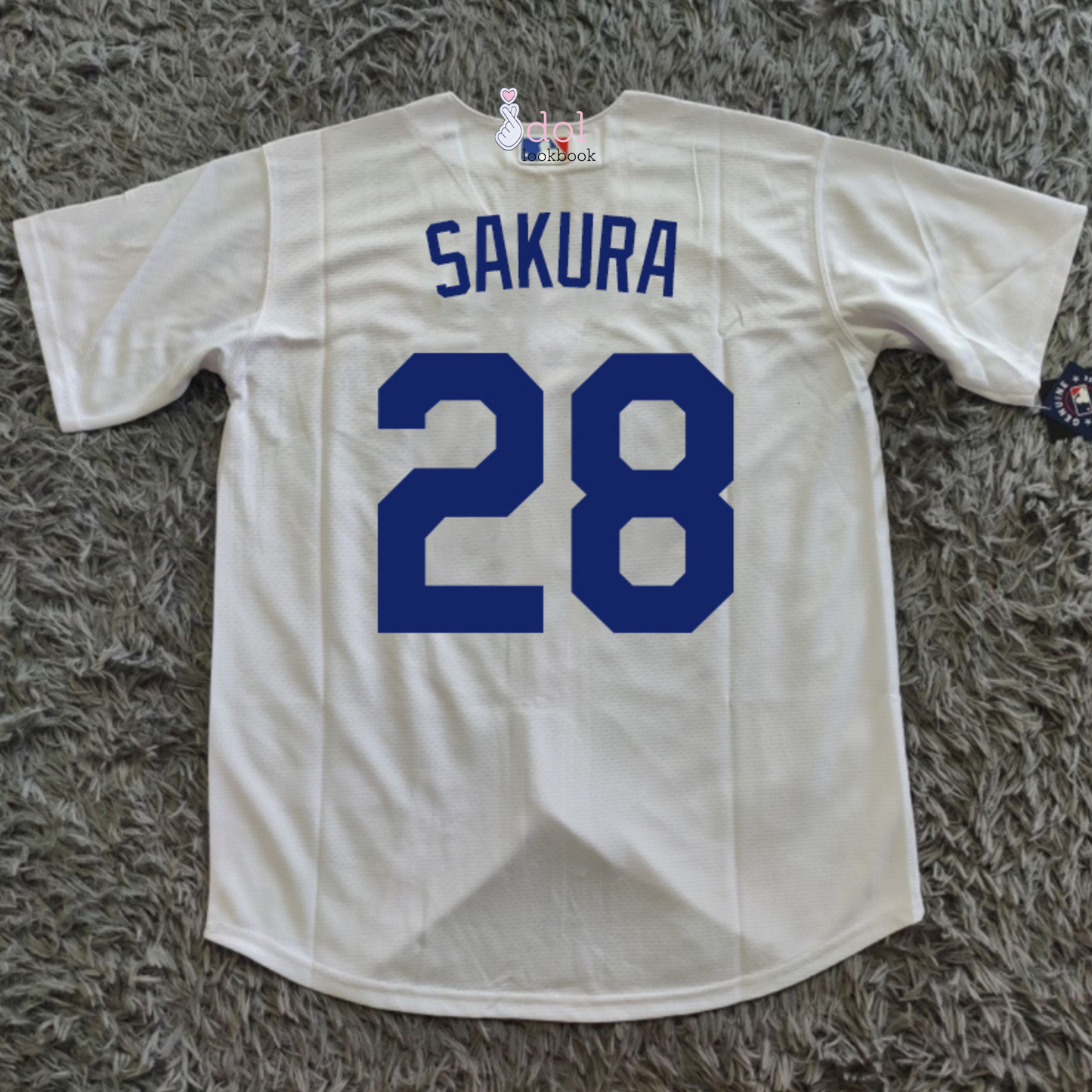 Le Sserafim LA Baseball Jersey