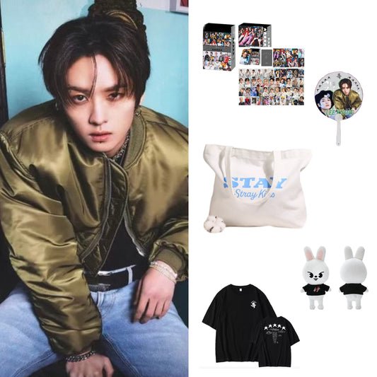 Stray Kids Maniac Stray Kids 5 Star Leeknow Bundle