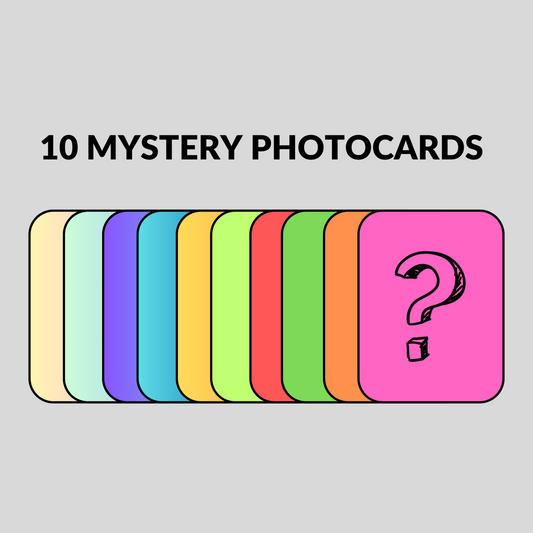 10 MYSTERY PHOTOCARDS