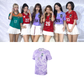 NMIXX Korea Soccer Jersey // Purple