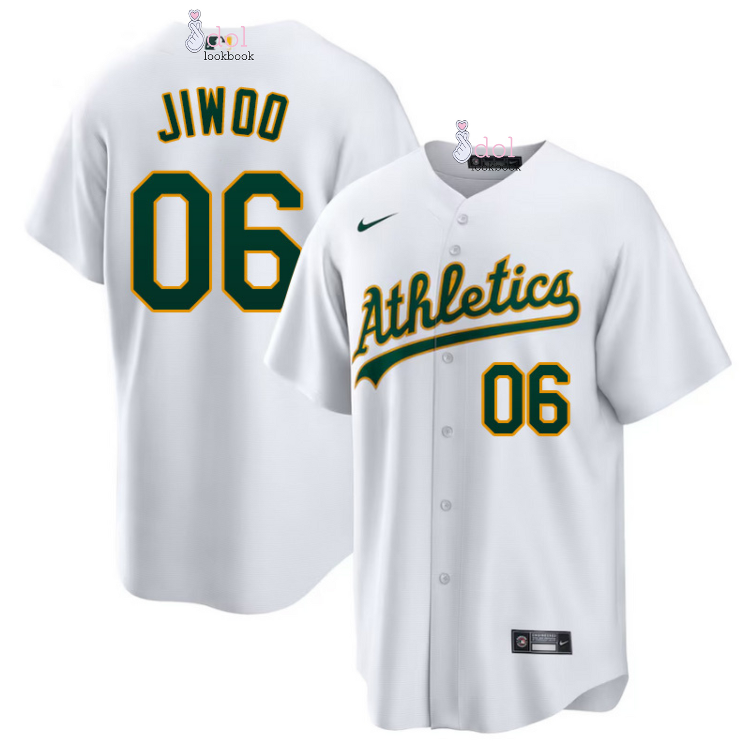 NMIXX Oakland Athletics Baseball Jersey
