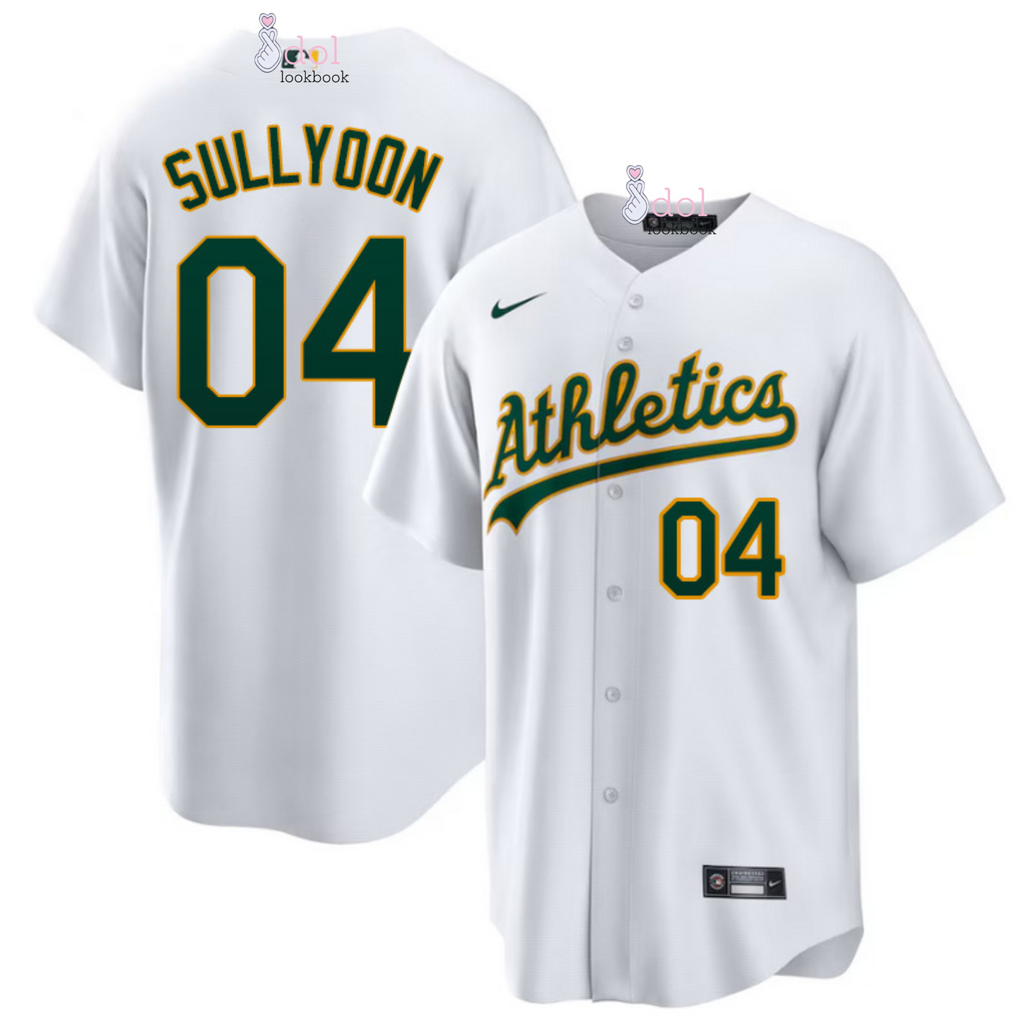 NMIXX Oakland Athletics Baseball Jersey