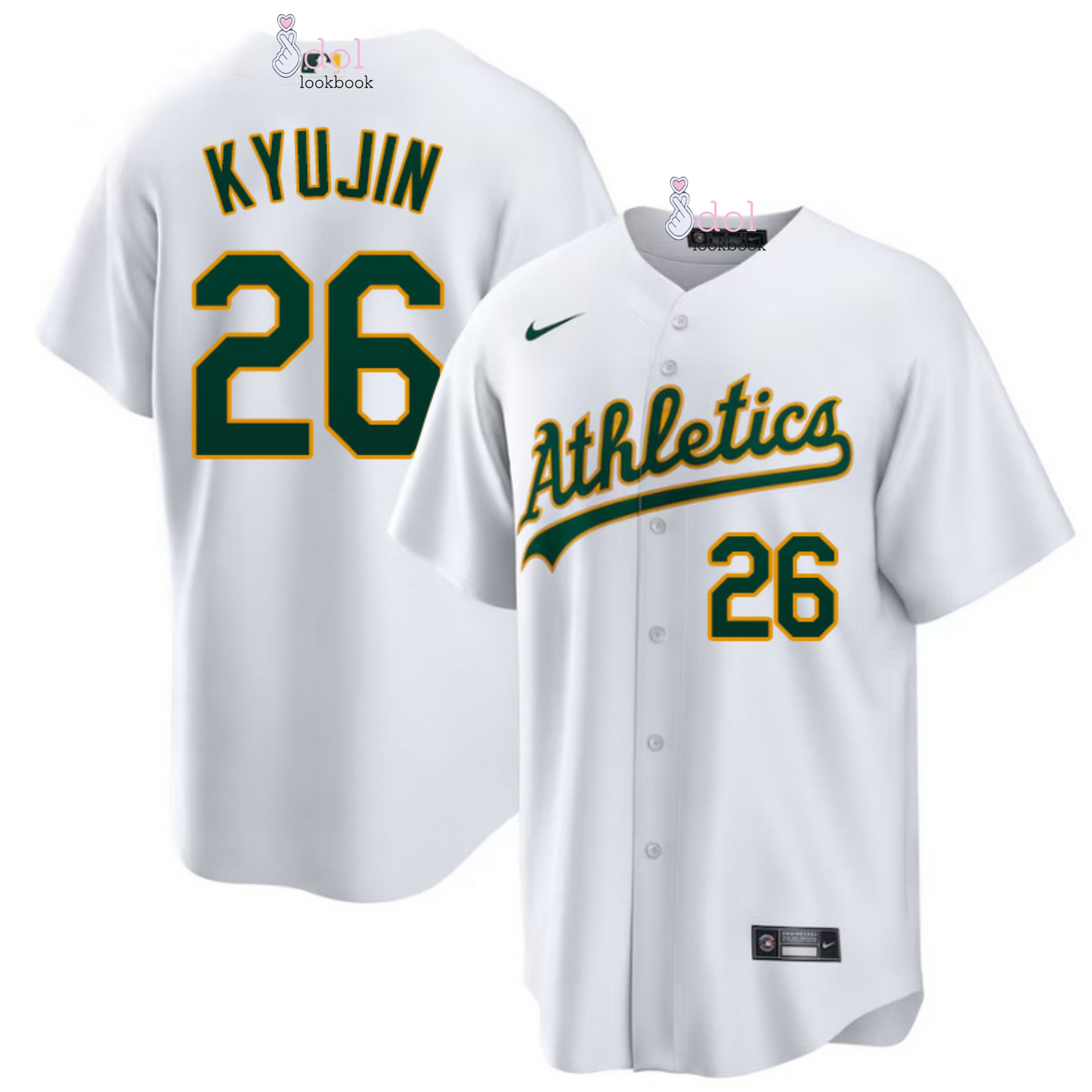 NMIXX Oakland Athletics Baseball Jersey