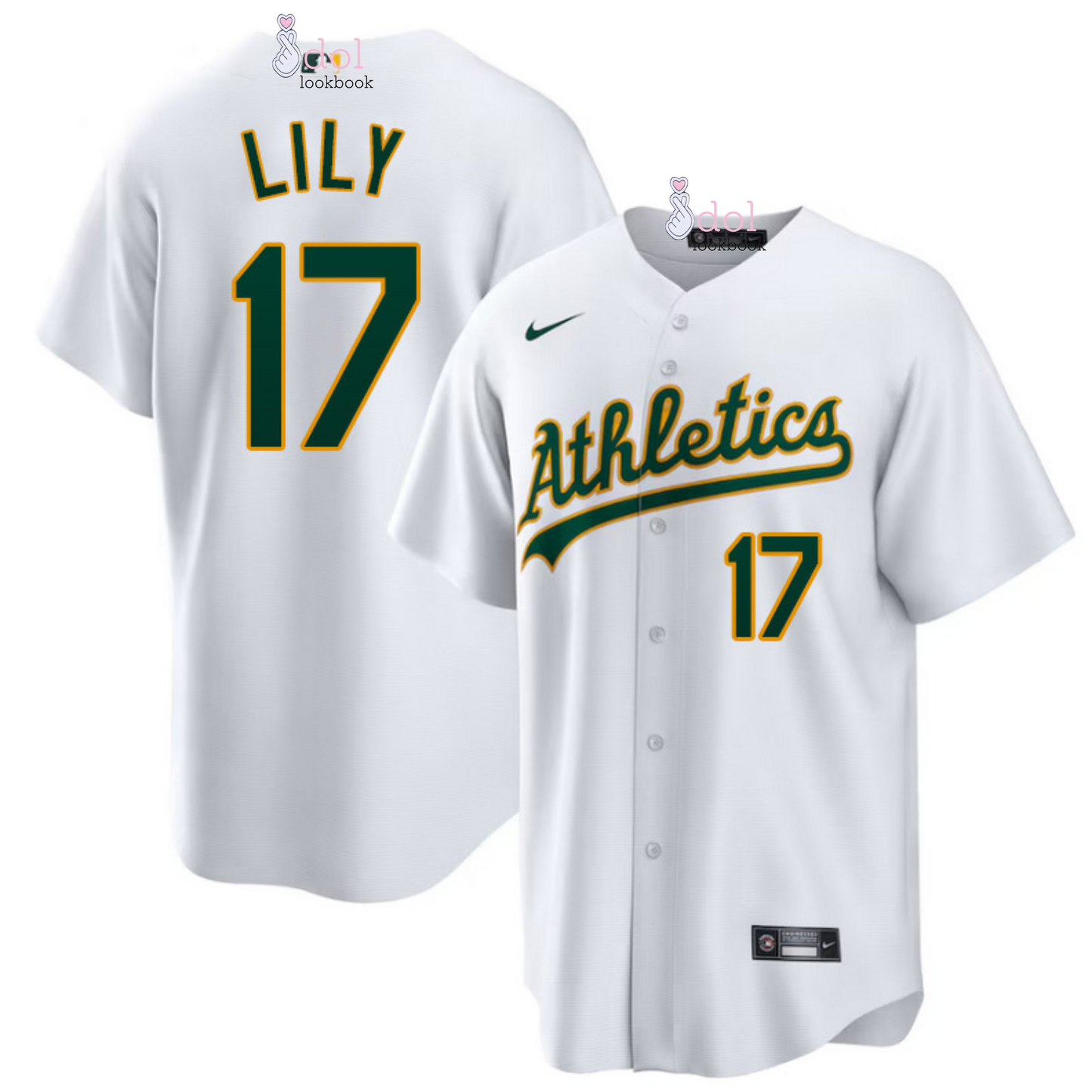 NMIXX Oakland Athletics Baseball Jersey