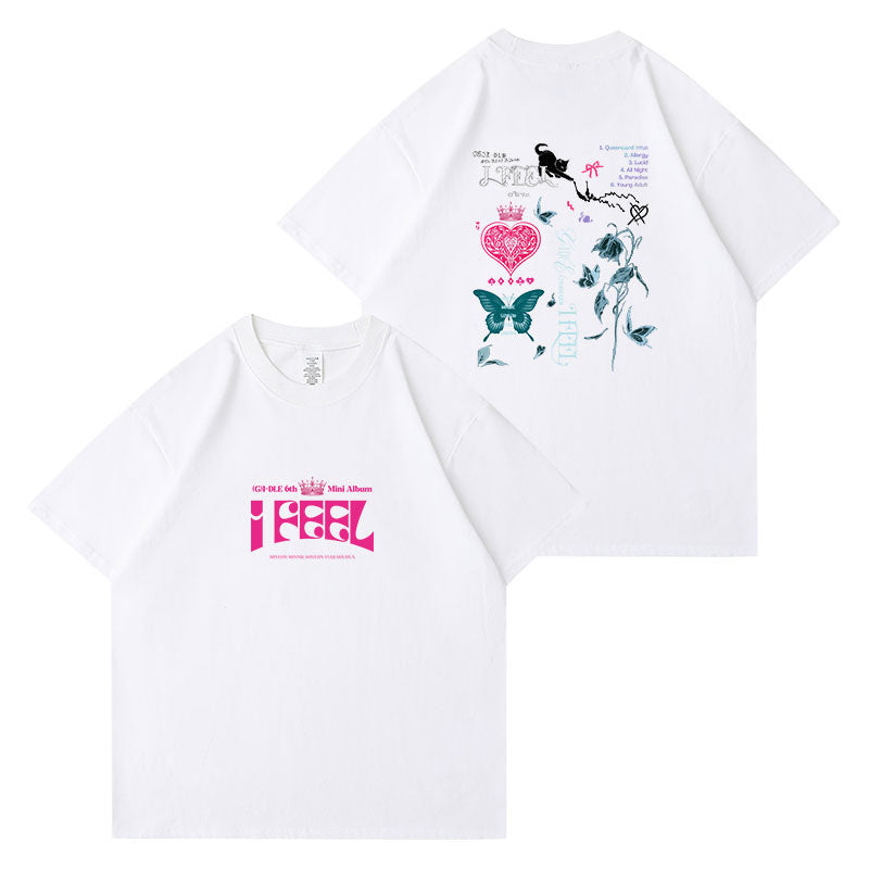 GIDLE I Feel 6th Mini Album T-Shirt