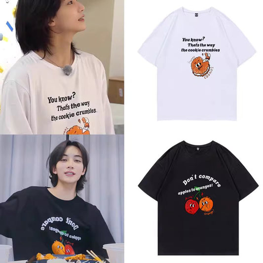 Seventeen Cookie Crumbles Apple Orange T-Shirt