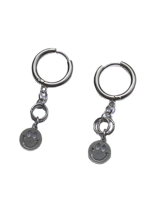 Stray Kids Hyunjin Smiley Earrings