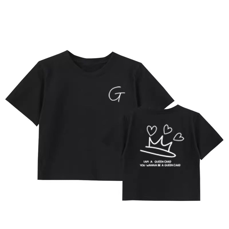 GIDLE I Am Free-Ty Concert Cropped T-Shirt