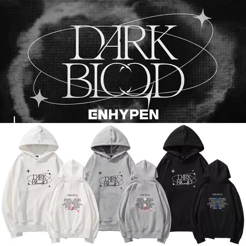 Enhypen Dark Blood Album Hoodie