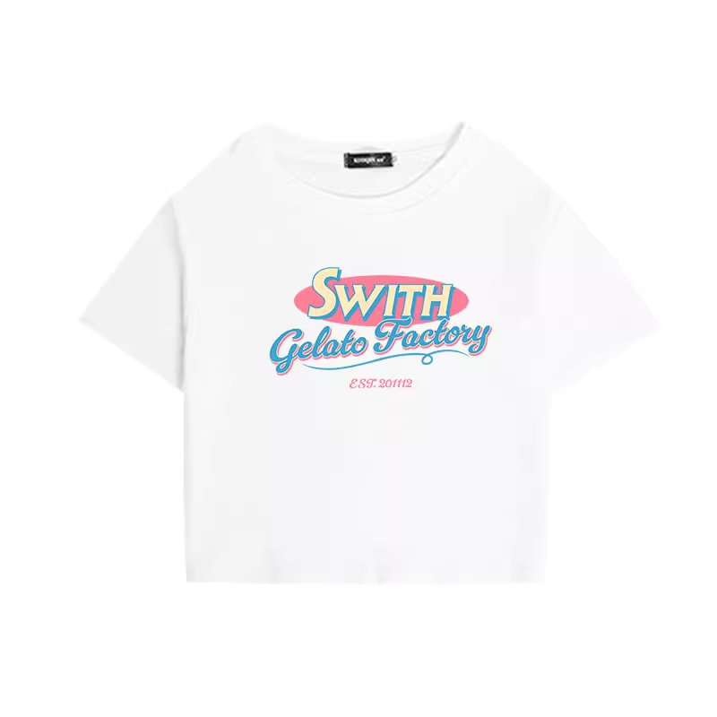 STAYC Swith Gelato Factory Cropped T-Shirt