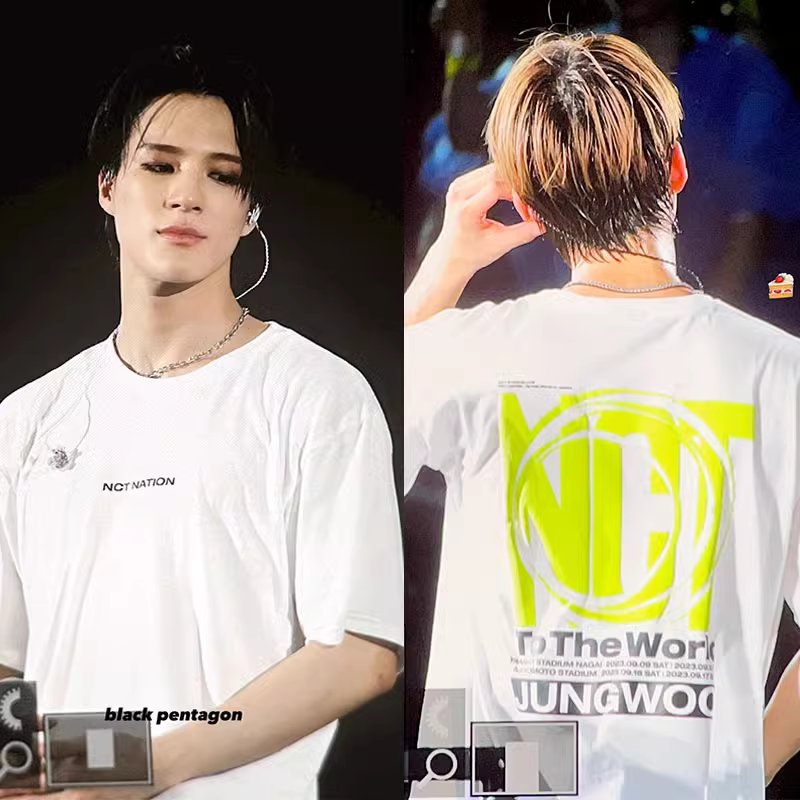 NCT Nation To The World Member T-Shirt // NCT127 – idollookbook