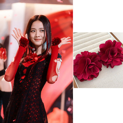 Blackpink Jisoo Hand Flower Ring