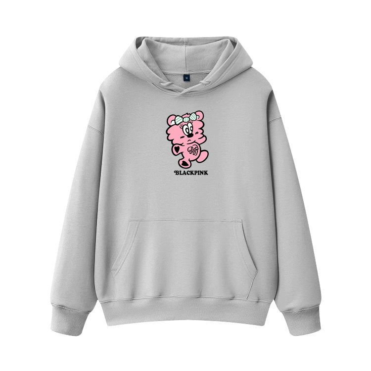 Blackpink Pop Bear Hoodie