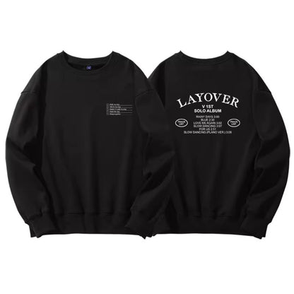 BTS V Taehyung Layover Crewneck