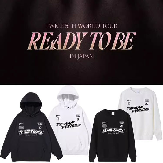 Twice Ready To Be Team Twice Concert Crewneck Hoodie