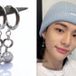 Stray Kids Hyunjin Smiley Earrings