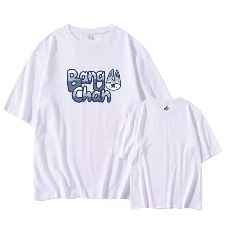 Stray Kids 2023 SKZOO 5 Star Cartoon T-Shirt