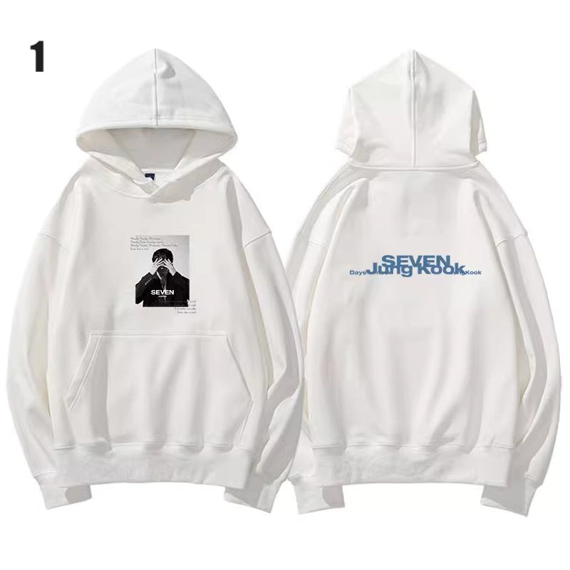 BTS Jungkook Seven Photo Hoodie