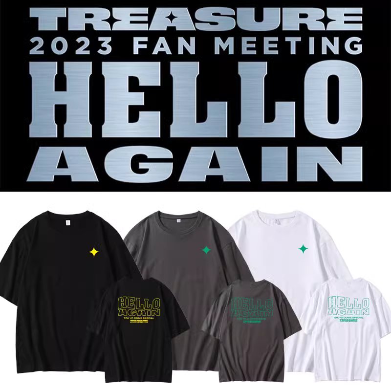 Treasure Hello Again Fanmeeting T-Shirt