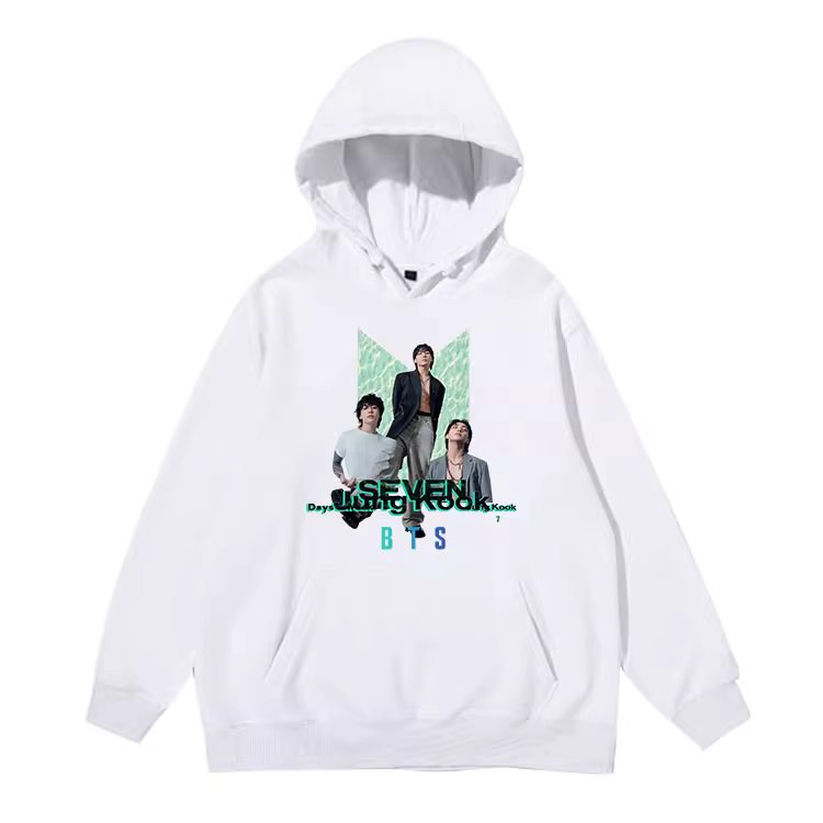 BTS Jungkook Seven Zip Up Hoodie