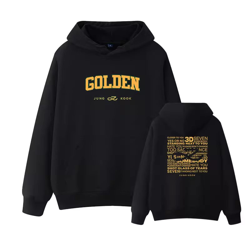 BTS Jungkook Golden Album Hoodie