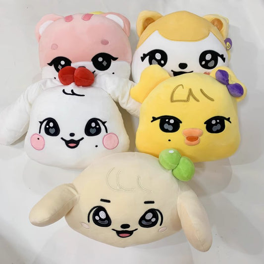 IVE MINIVE Character Face Pillow Plushie