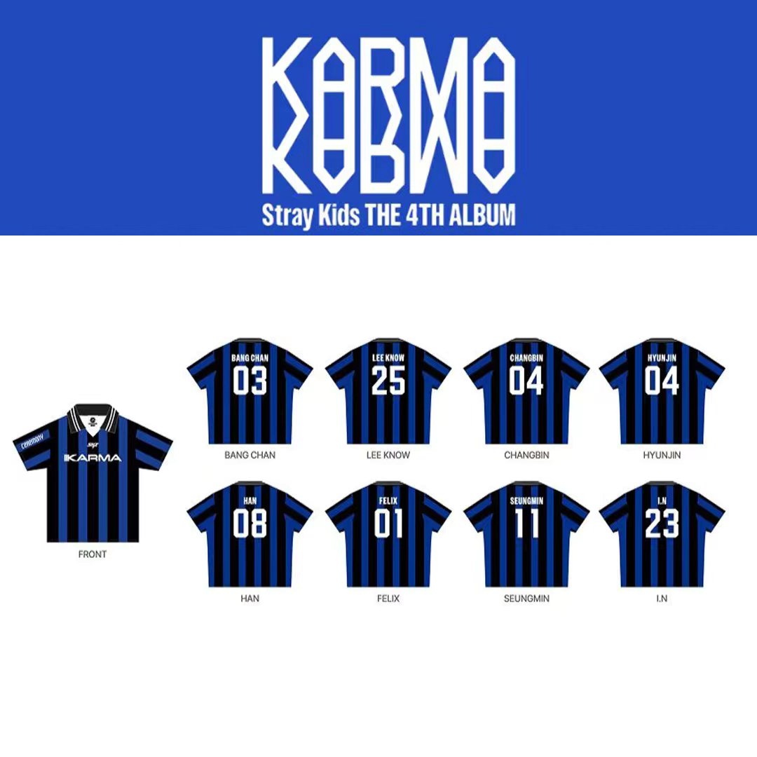 Stray Kids Karma Retro Jersey