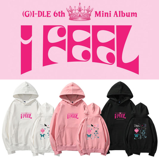 GIDLE I Feel 6th Mini Album Hoodie