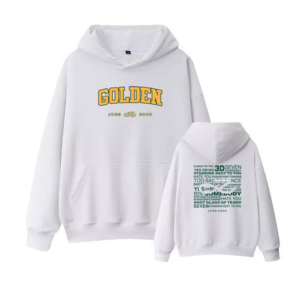 BTS Jungkook Golden Album Hoodie