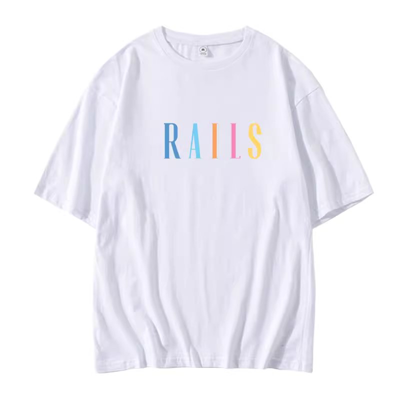 IU Rails Y Love H Cropped T-Shirt