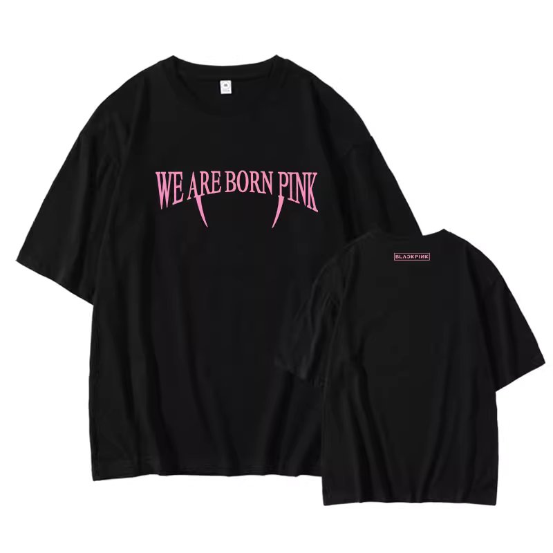 Blackpink We Are Born Pink Cropped T-Shirt