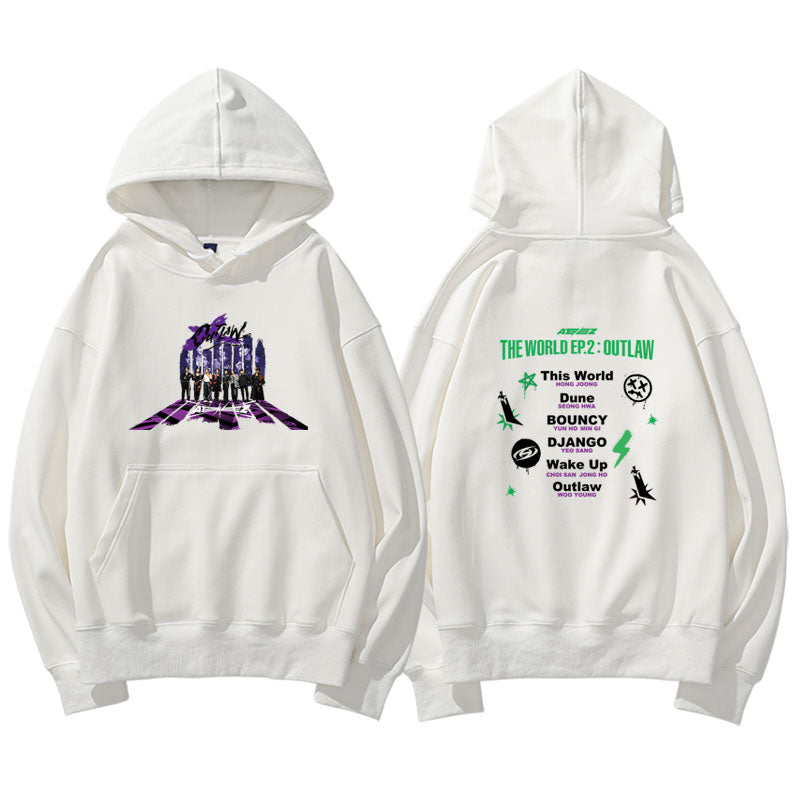 Ateez The World Ep. 2 Outlaw Concert Hoodie