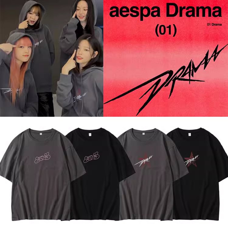 Aespa Drama Album T-Shirt