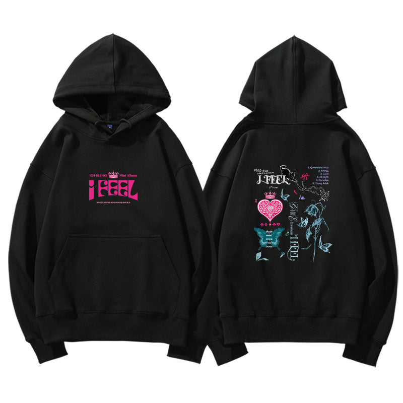 GIDLE I Feel 6th Mini Album Hoodie