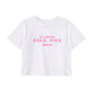 Blackpink Mexico Born Pink Concert Cropped T-Shirt