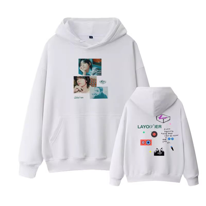 BTS V Taehyung Layover Hoodie