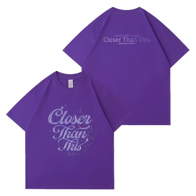 BTS Jimin Closer Than This T-Shirt