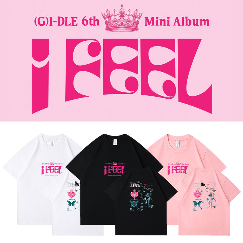 GIDLE I Feel 6th Mini Album T-Shirt