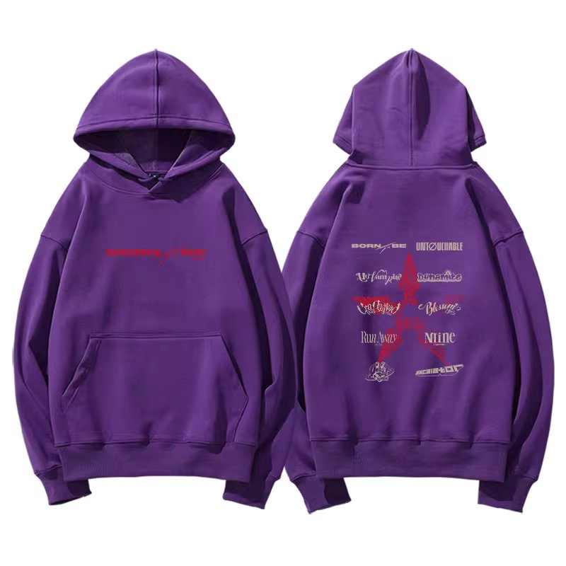 Itzy Born To Be Crewneck Hoodie – idollookbook